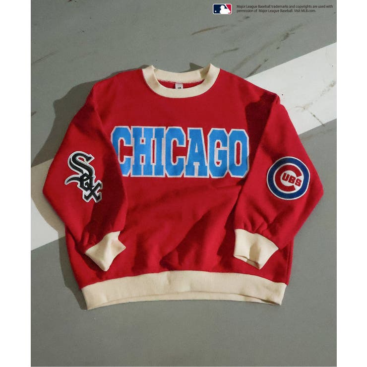 レッド | WEB限定 【MLB】ワッペントレーナー(セットアップ可) | F.O.Online Store