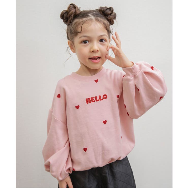 ベビーピンク | 【リンク】タックいっぱいトレーナー | F.O.Online Store