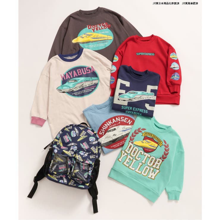WEB限定 【新幹線大集合】 3色3柄 トレーナー | F.O.Online Store | 詳細画像10 