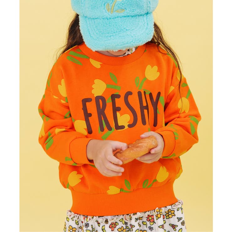 WEB限定  レトロ総柄トレーナー | F.O.Online Store | 詳細画像9 