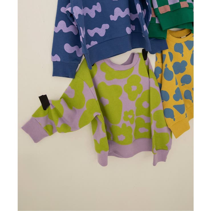 ラベンダー | WEB限定 バリエーション総柄トレーナー | F.O.Online Store