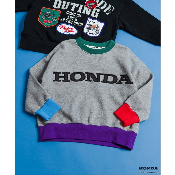 グレー | Honda ワッペントレーナー  | F.O.Online Store