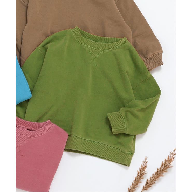 ライム | カラバリ製品染めトレーナー | F.O.Online Store