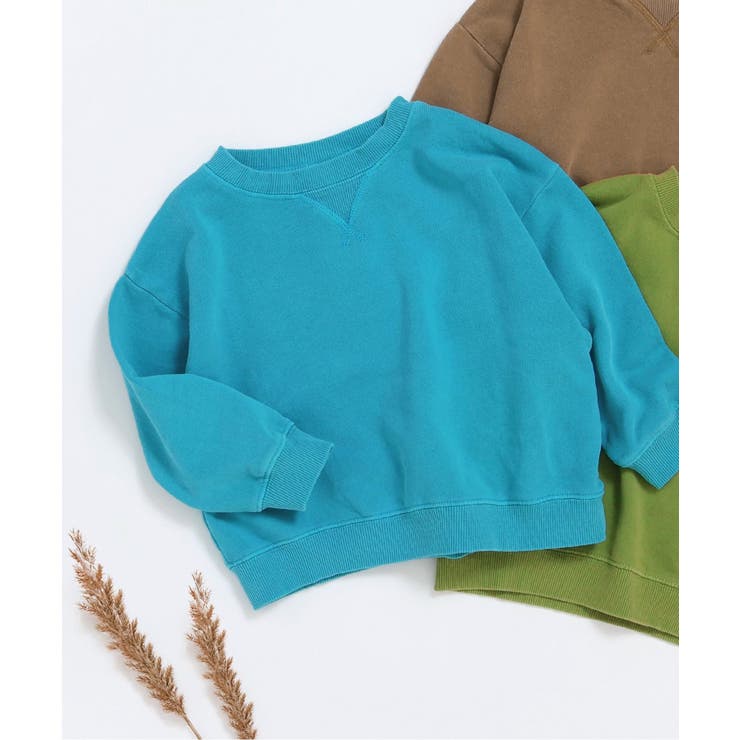 サックス | カラバリ製品染めトレーナー | F.O.Online Store