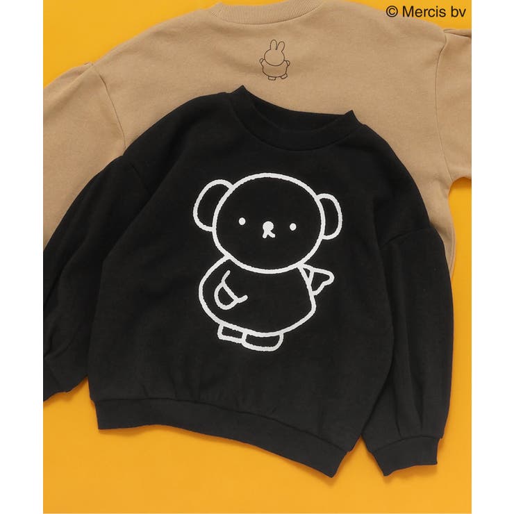 ブラック | WEB限定 miffyグラフィックトレーナー | F.O.Online Store