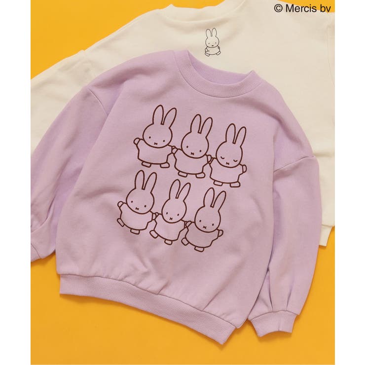 ラベンダー | WEB限定 miffyグラフィックトレーナー | F.O.Online Store