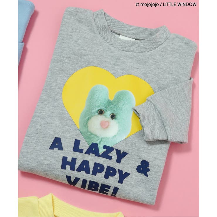 グレー | 【リンク】mojojojo転写トレーナー(キッズサイズ) | F.O.Online Store