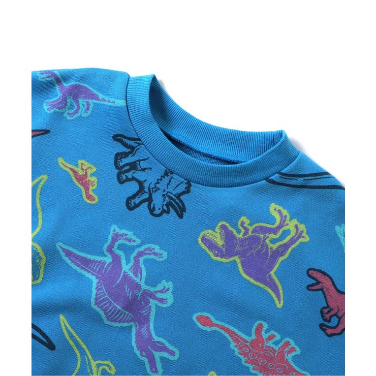 福井県立恐竜博物館コラボ カラフルDino総柄トレーナー | F.O.Online Store | 詳細画像8 