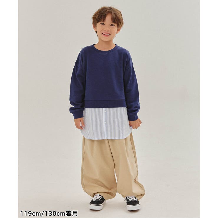 【WEB限定】 シャツレイヤード風トレーナー | F.O.Online Store | 詳細画像18 