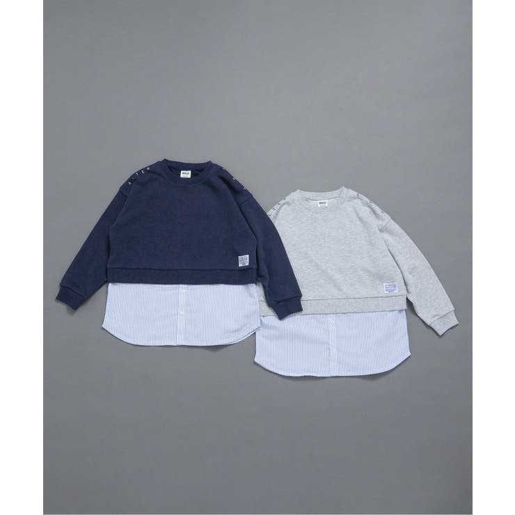 【WEB限定】 シャツレイヤード風トレーナー | F.O.Online Store | 詳細画像24 