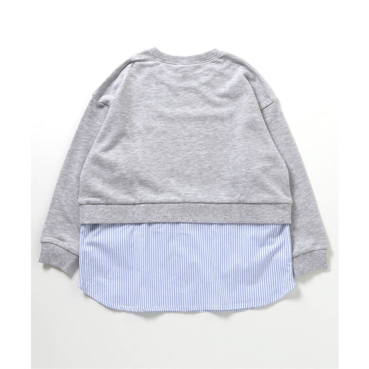 【WEB限定】 シャツレイヤード風トレーナー | F.O.Online Store | 詳細画像3 