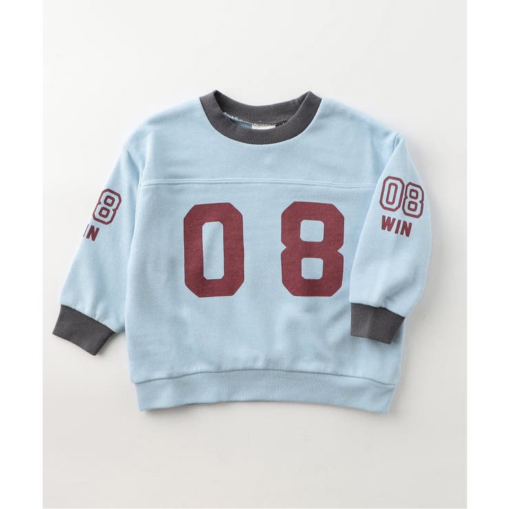 WEB限定  ナンバリングフットボール裏毛トレーナー  | F.O.Online Store | 詳細画像11 