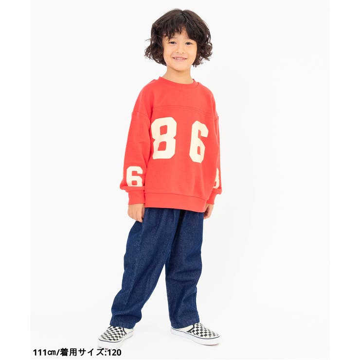 WEB限定  ナンバリングフットボール裏毛トレーナー  | F.O.Online Store | 詳細画像9 