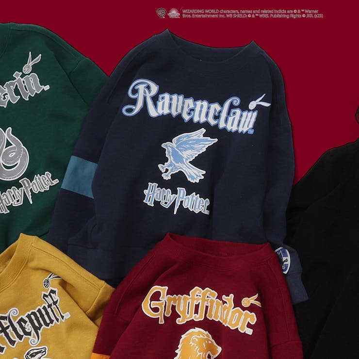 ハリーポッター 青色 ブルー フリース グラフィック 紺色 ネイビー