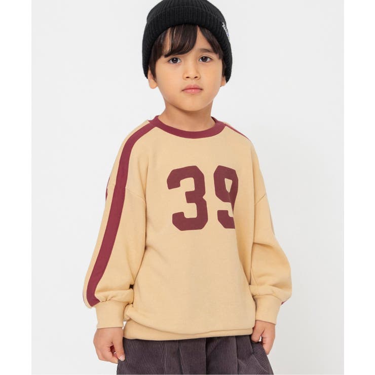 WEB限定  ナンバリング袖ライントレーナー | F.O.Online Store | 詳細画像1 