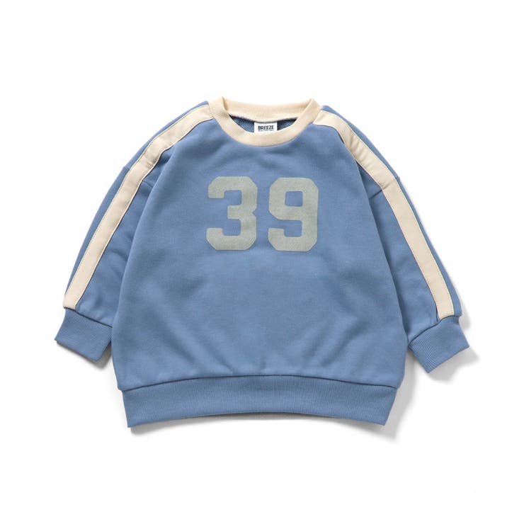 サックス | WEB限定  ナンバリング袖ライントレーナー | F.O.Online Store