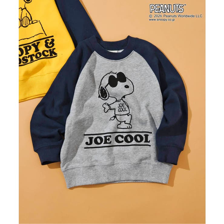 グレー | PEANUTSコラボ ラグラントレーナー | F.O.Online Store