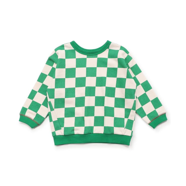 グリーン | 【前後着用OK】どっちも正解 DAISUKI 総柄トレーナー | F.O.Online Store