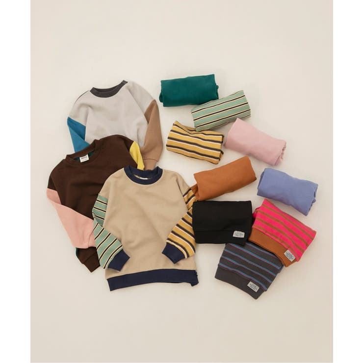 WEB限定 無地ボーダートレーナー | F.O.Online Store | 詳細画像27 