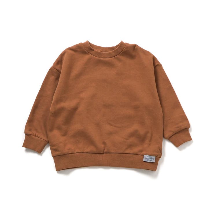 キャメル | WEB限定 無地ボーダートレーナー | F.O.Online Store
