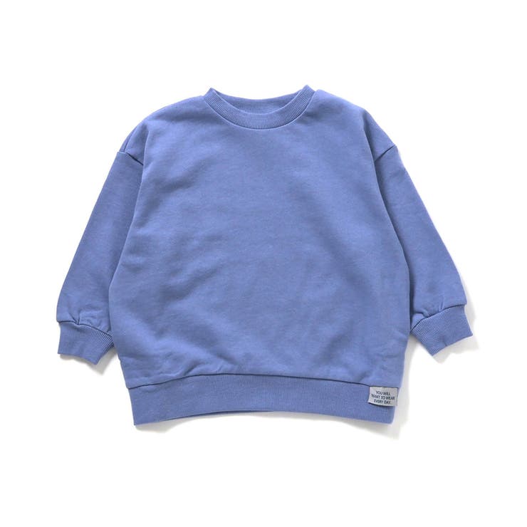 パープル | WEB限定 無地ボーダートレーナー | F.O.Online Store