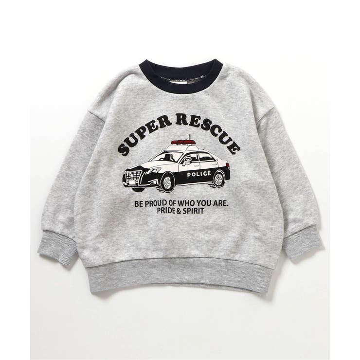 グレー | WEB限定  カラバリグラフィックトレーナー  | F.O.Online Store