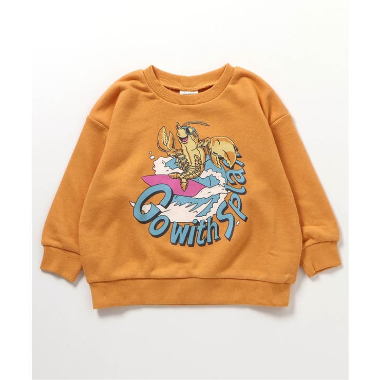 マスタード | WEB限定  カラバリグラフィックトレーナー  | F.O.Online Store