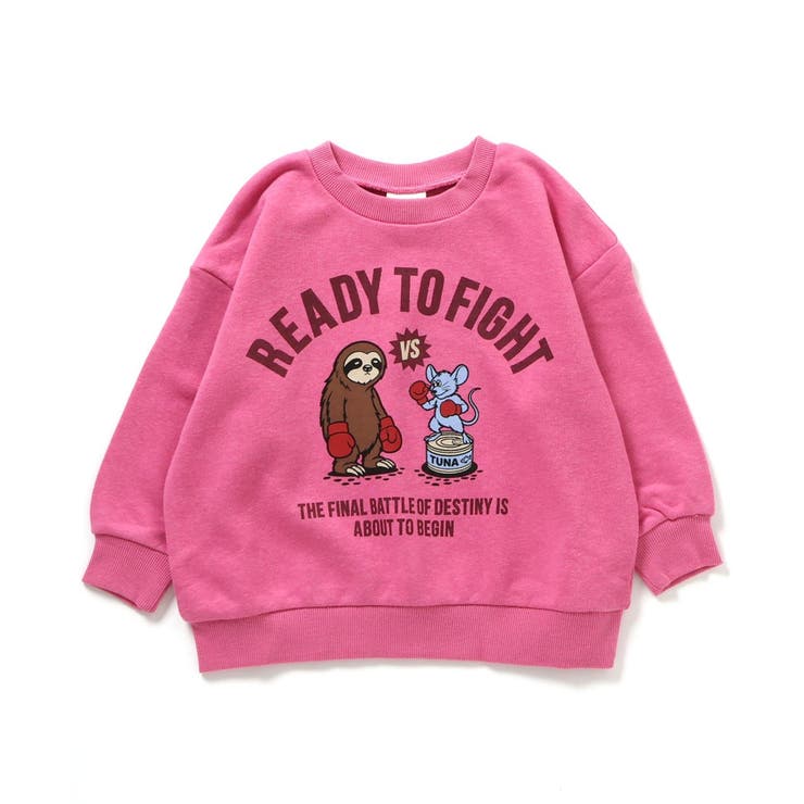 ピンク | WEB限定  カラバリグラフィックトレーナー  | F.O.Online Store