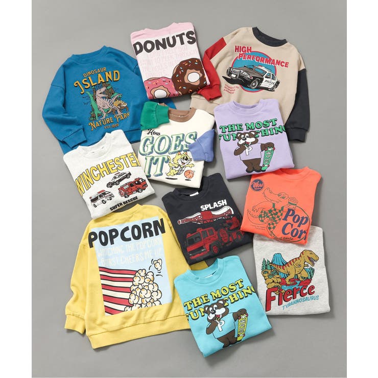 WEB限定 カラバリ グラフィックトレーナー | F.O.Online Store | 詳細画像19 