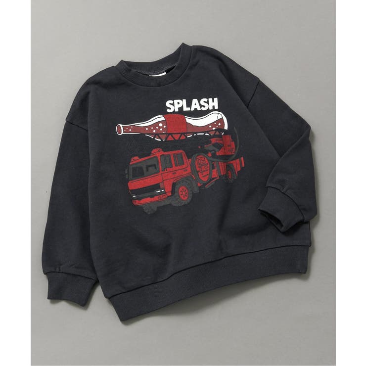 チャコール | WEB限定 カラバリ グラフィックトレーナー | F.O.Online Store