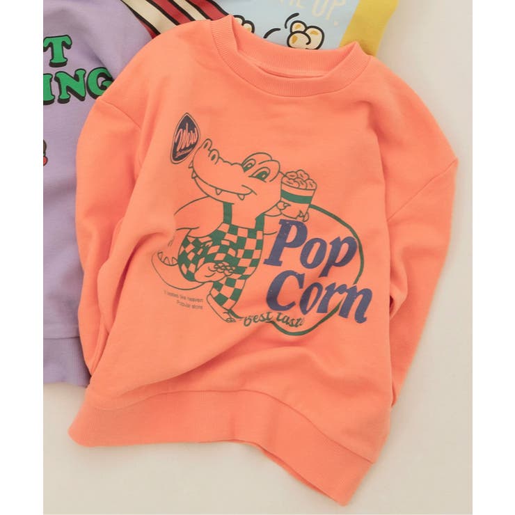 オレンジ | WEB限定 カラバリ グラフィックトレーナー | F.O.Online Store
