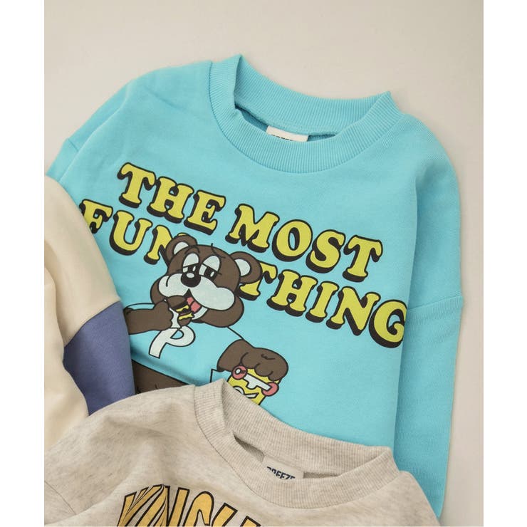 サックス | WEB限定 カラバリ グラフィックトレーナー | F.O.Online Store