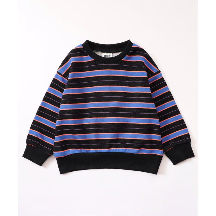 ブラック | 【リンク】総柄＆ボーダートレーナー  | F.O.Online Store