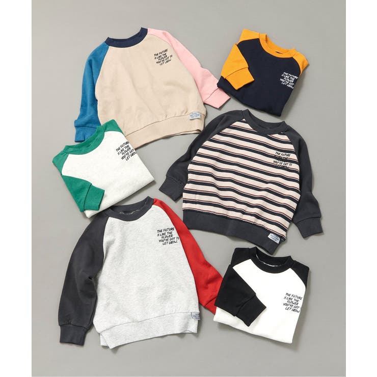 WEB限定 ラグランワンポイントトレーナー | F.O.Online Store | 詳細画像1 