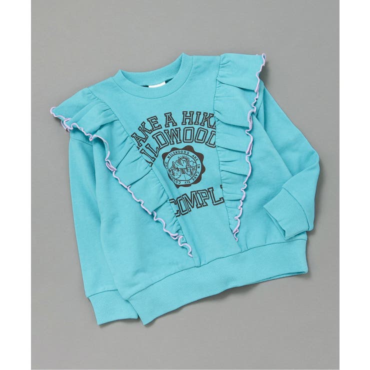 サックス | WEB限定 フリルトレーナー | F.O.Online Store