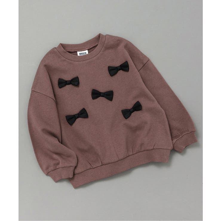 ブラウン | WEB限定 リボンモチーフトレーナー | F.O.Online Store