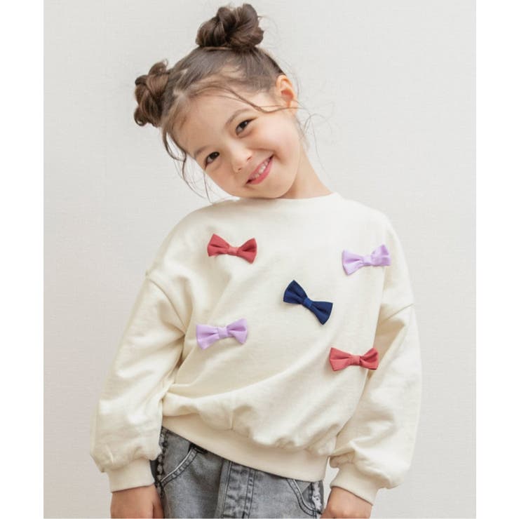 キナリ | WEB限定 リボンモチーフトレーナー | F.O.Online Store