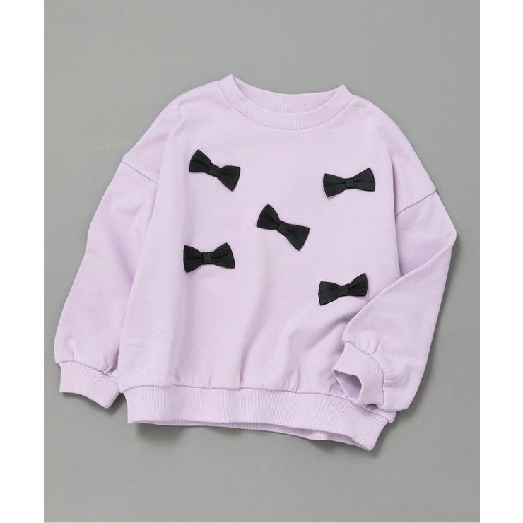 ラベンダー | WEB限定 リボンモチーフトレーナー | F.O.Online Store
