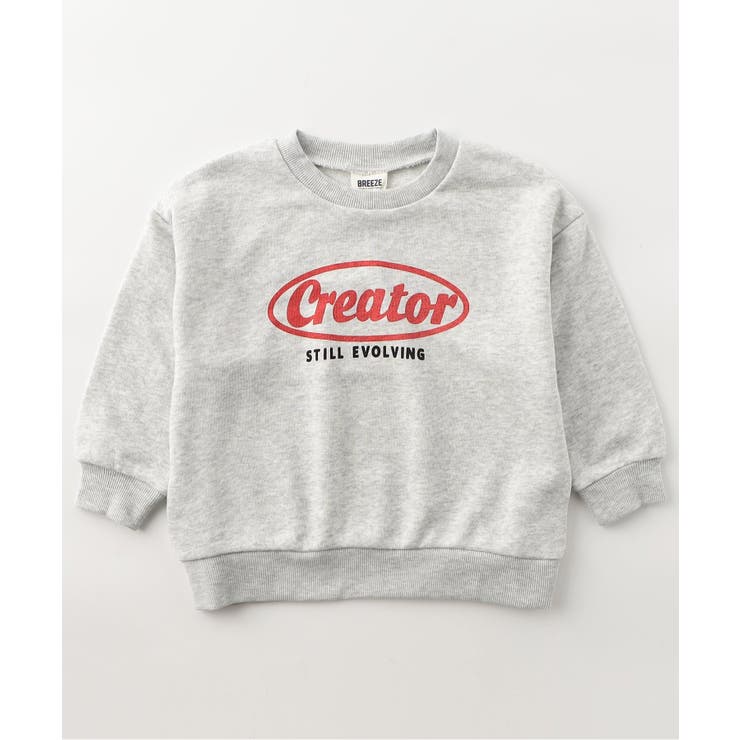 グレー | WEB限定  イロイロロゴ裏毛トレーナー | F.O.Online Store