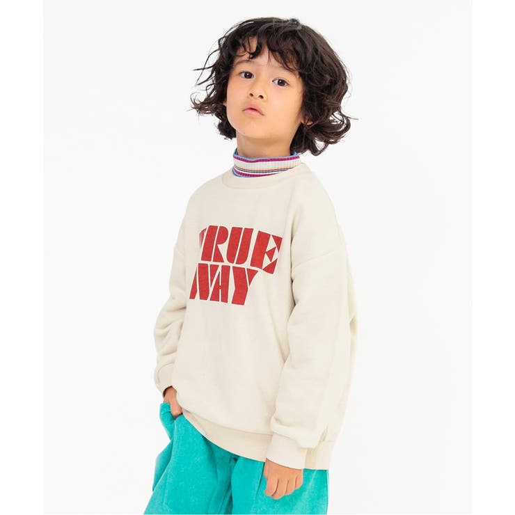 キナリ | WEB限定  イロイロロゴ裏毛トレーナー | F.O.Online Store