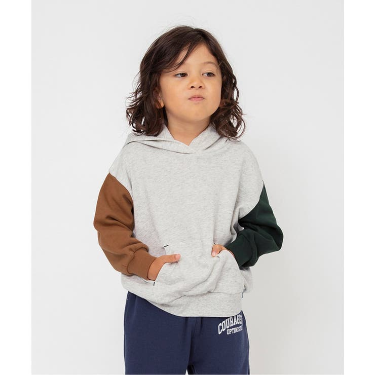 アイボリー | WEB限定 無地ボーダーパーカー | F.O.Online Store