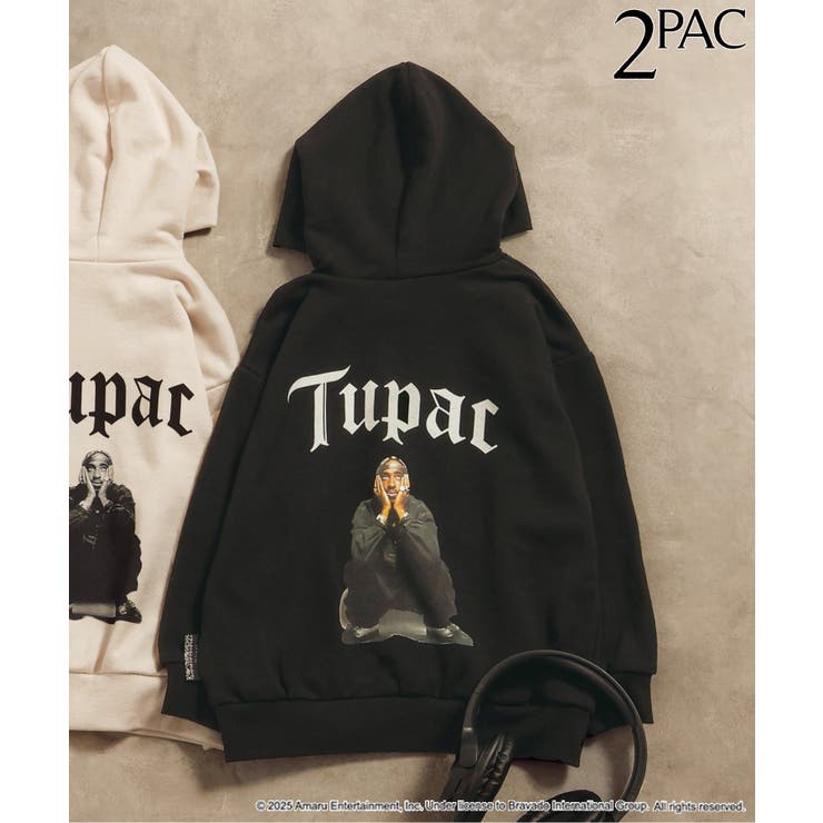 ブラック | Tupacコラボパーカー | F.O.Online Store