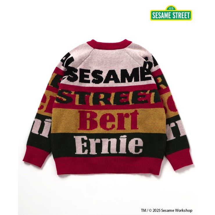 セサミストリート 2色2柄ジャガードセーター | F.O.Online Store | 詳細画像13 