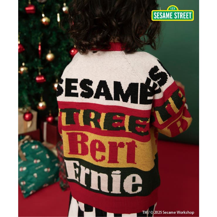 セサミストリート 2色2柄ジャガードセーター | F.O.Online Store | 詳細画像16 