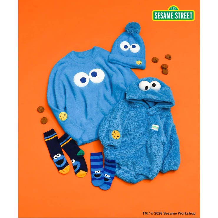 SESAME STREET なりきりシャギーニット  | F.O.Online Store | 詳細画像11 