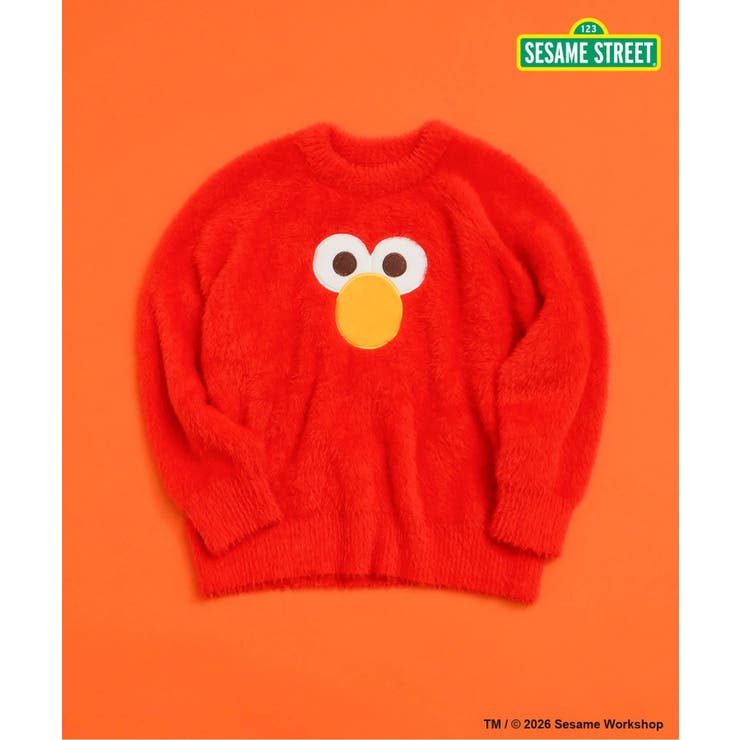 レッド | SESAME STREET なりきりシャギーニット  | F.O.Online Store