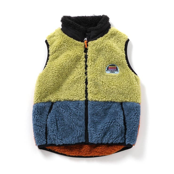 定価6万弱❗ レア❗ one gravity ファー フリース アーマーベスト 合体シリーズファーフリースベスト[品番：FOKK0019980]｜F.O.