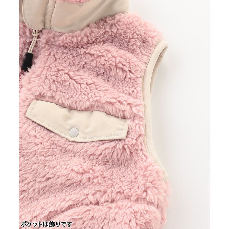 【リンク】ファーフリースベスト | F.O.Online Store | 詳細画像18 