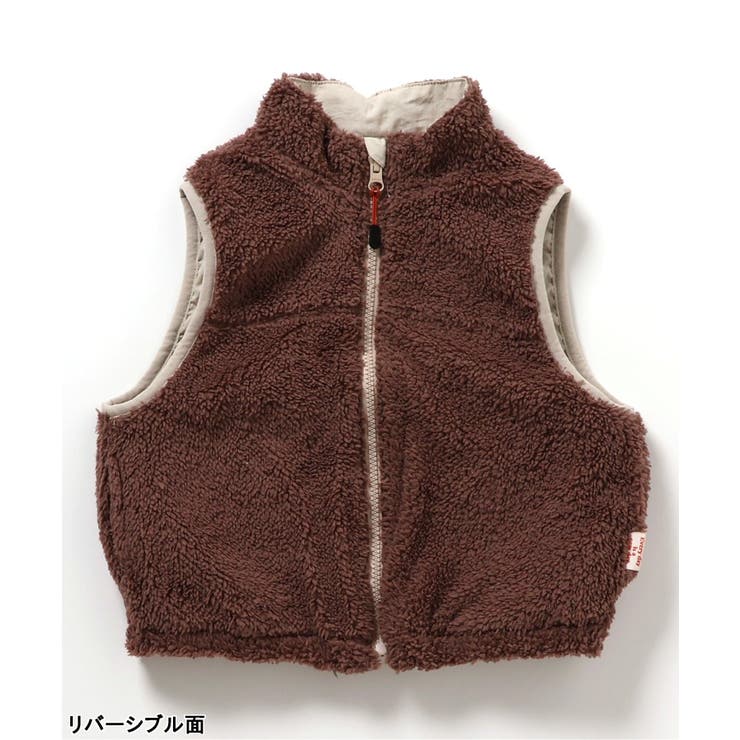 リバーシブルフリースベスト  洗濯機で洗える | F.O.Online Store | 詳細画像11 