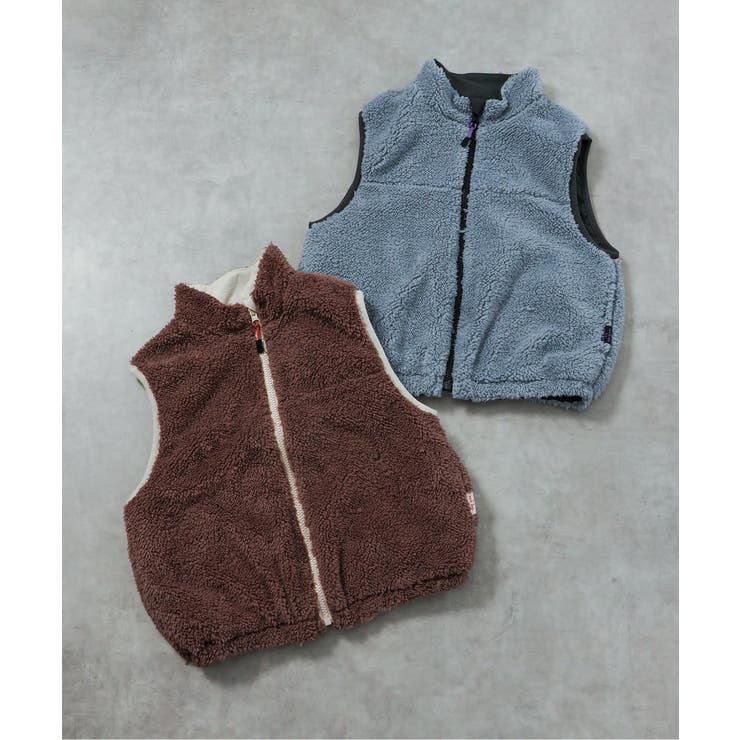 リバーシブルフリースベスト  洗濯機で洗える | F.O.Online Store | 詳細画像18 